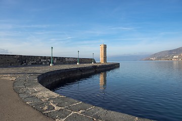 Image showing Empty small pier