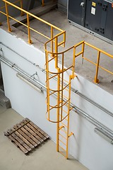 Image showing Ladder in industrial interior