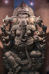 Image showing Indian Statue closeup