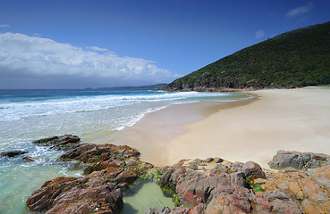 Image showing Wreck Beach Port Stephens