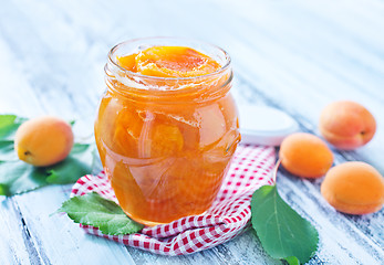 Image showing apricot jam