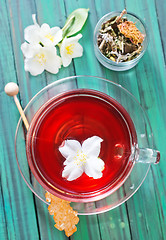 Image showing jasmin tea