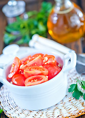 Image showing tomato salad