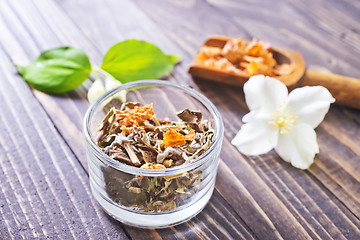 Image showing jasmin tea