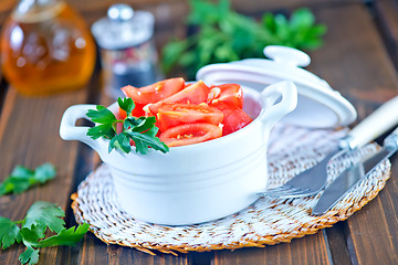 Image showing tomato salad