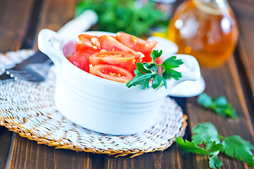 Image showing tomato salad