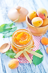 Image showing apricot jam