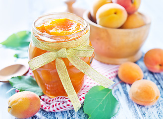 Image showing apricot jam