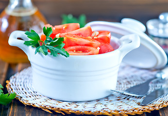 Image showing tomato salad