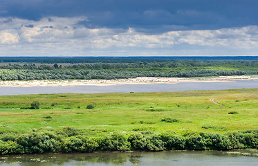 Image showing cloudy landscape