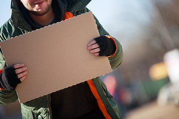 Image showing Homeless person