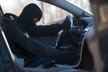 Image showing Car thief