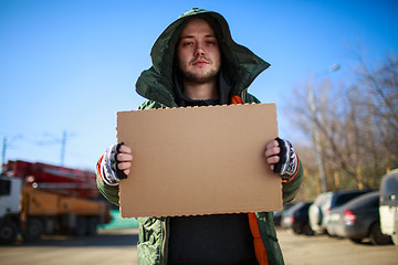 Image showing Homeless person