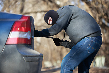 Image showing Car thief