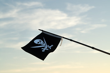 Image showing Jolly Roger (pirate flag) 