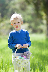 Image showing kid at easter time