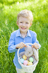 Image showing kid at easter time