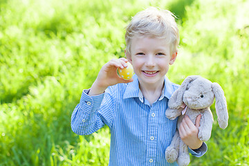 Image showing kid at easter time