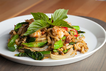 Image showing Thai Shrimp Stir Fry