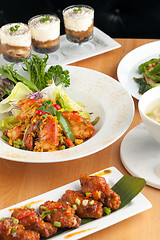 Image showing Variety of Thai Food Dishes