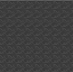 Image showing Monochrome pattern with textured wavy spikes