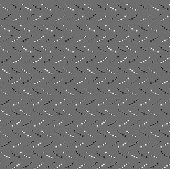 Image showing Monochrome pattern with gray and black dotted short lines on gra