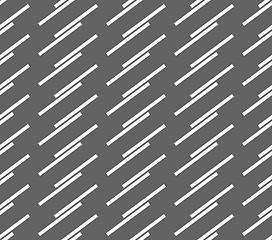 Image showing Monochrome pattern with diagonal doubled stripes