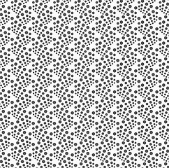 Image showing Monochrome pattern with black dot clusters on white