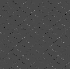 Image showing Monochrome pattern with gray and black dotted short lines