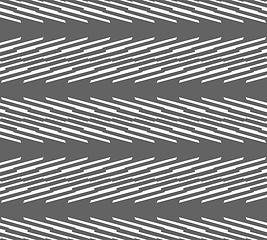 Image showing Monochrome pattern with light gray diagonal blade shapes