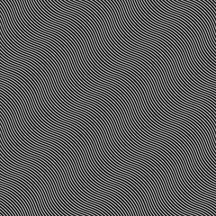 Image showing Monochrome pattern with diagonal wavy guilloche texture