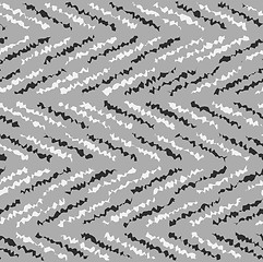 Image showing Monochrome pattern with rough diagonal short lines