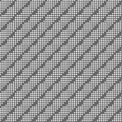 Image showing Monochrome pattern with white dotted diagonal lines