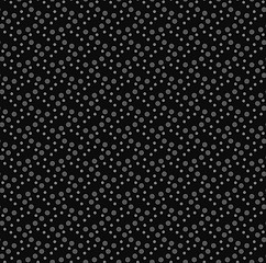 Image showing Monochrome pattern with white and gray dotted waves