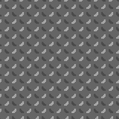 Image showing Monochrome pattern with dotted shapes forming squares