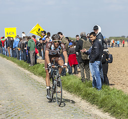 Image showing Damien Gaudin- Paris Roubaix 2014