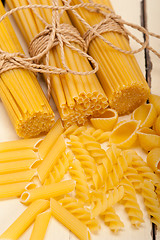 Image showing bunch of Italian pasta type