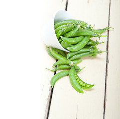 Image showing hearthy fresh green peas 