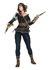 Image showing Female Pirate