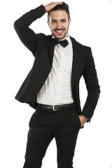 Image showing Man with a tuxedo