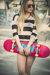 Image showing Skater Girl