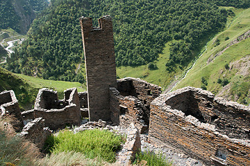 Image showing Mutso village ruins