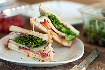 Image showing Turkey Sandwich