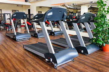 Image showing Treadmills