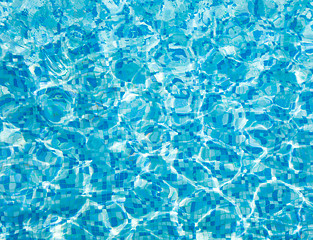 Image showing pool water