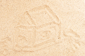 Image showing sand background