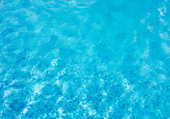 Image showing pool water