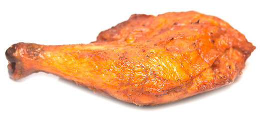 Image showing grilled leg