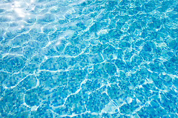 Image showing pool water