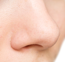 Image showing woman nose